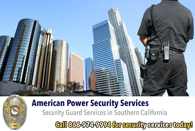 security guard company security company Hasley Canyon California Los Angeles County 