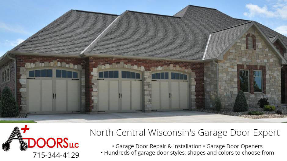 garage doors  Three Lakes Wisconsin Oneida County 