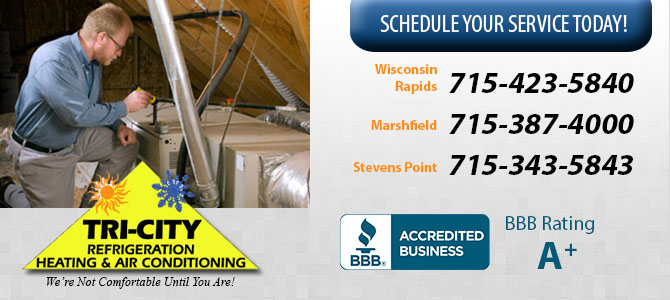 air conditioning repair  Biron Wisconsin Wood County 