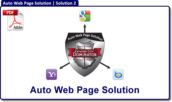 Auto Web Page Solution