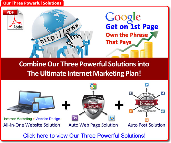 Our Three Powerful Solutions